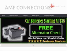 Tablet Screenshot of dfwcarbattery.com